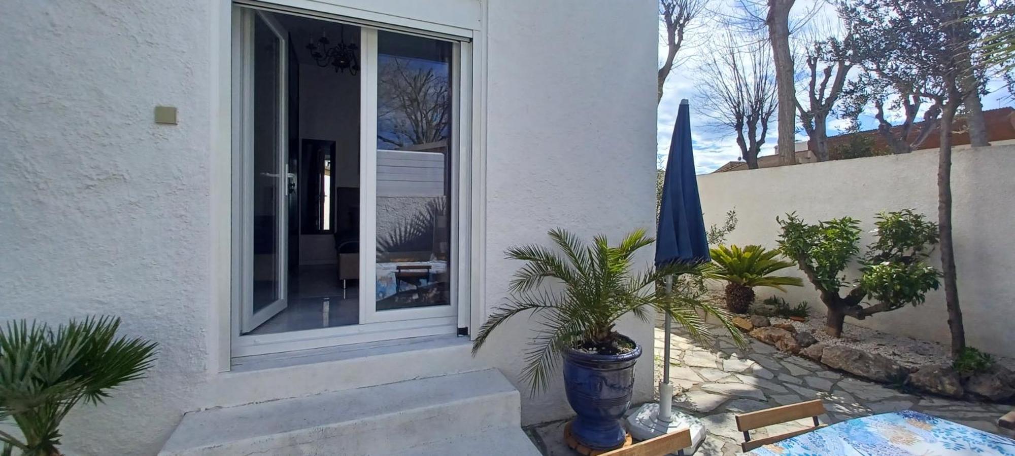 Appartement Avec Jardin Et Spa Valras-Plage Buitenkant foto